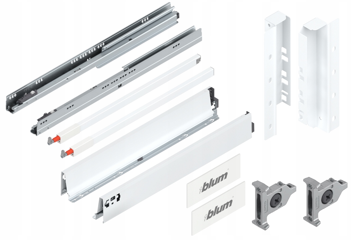 Blum Tandembox 650 Šuplík střední C Bílá 65 kg