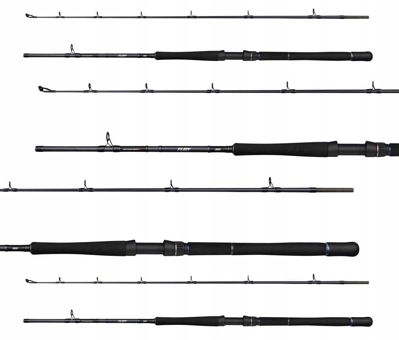 Rybářský Prut Savage Gear Fury SG2 Boat 213/100-250 g