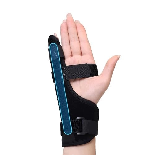 Orteza Małego Palca Szyna Stabilizator Dłoni Nylonowa Z Rzepem do domu