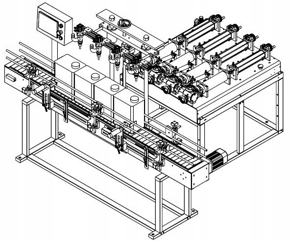 AUTOMATYCZNA DOZOWNICA 5-50ML, 4 NALEWAKI, FESTO