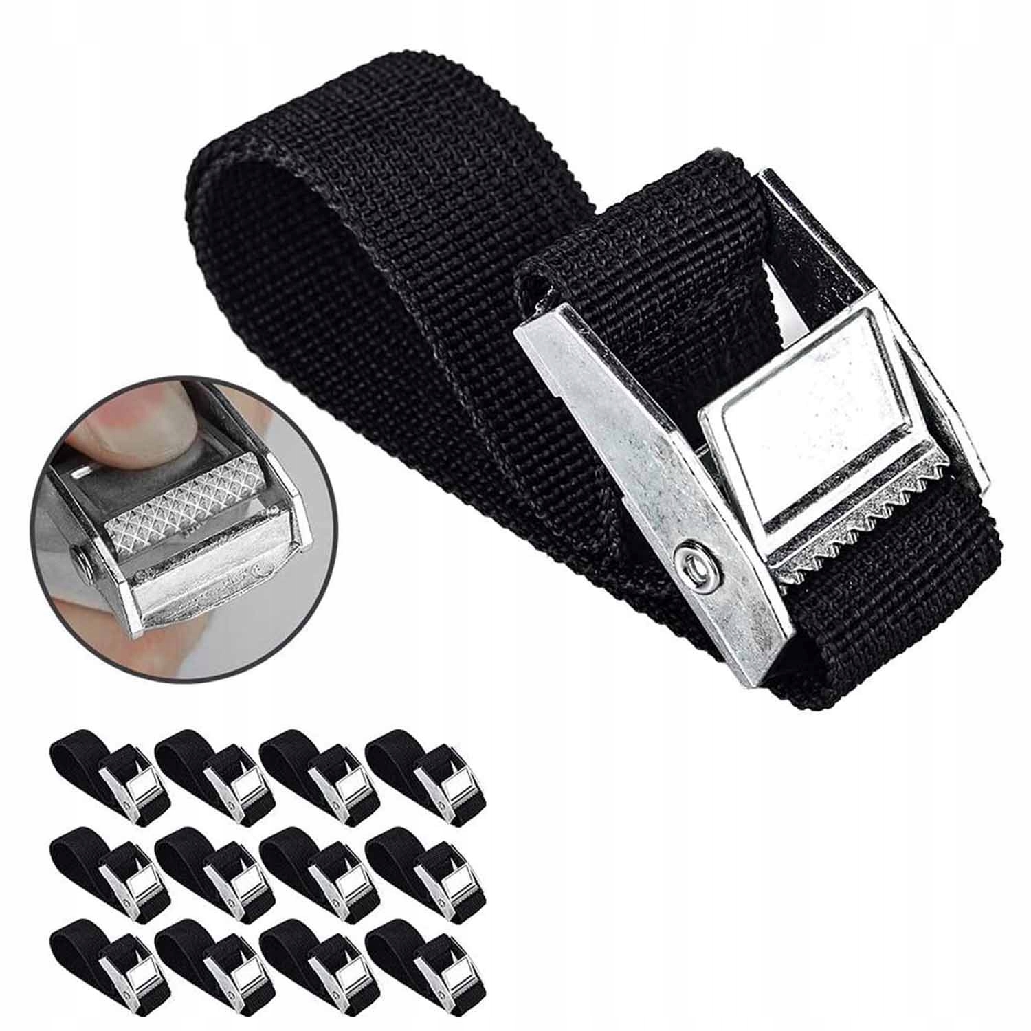 Paski Do Bagażników Rowerowych Tekstylne 2.5CM*2.5M 10szt