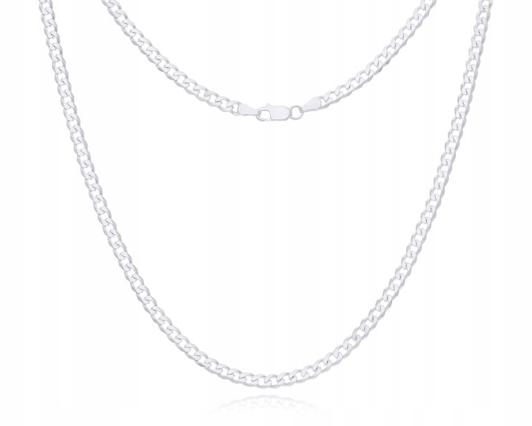 Pánský Stříbrný Řetízek s celou širokou Vazba „pancr“ ryzost 925 délka 55 cm