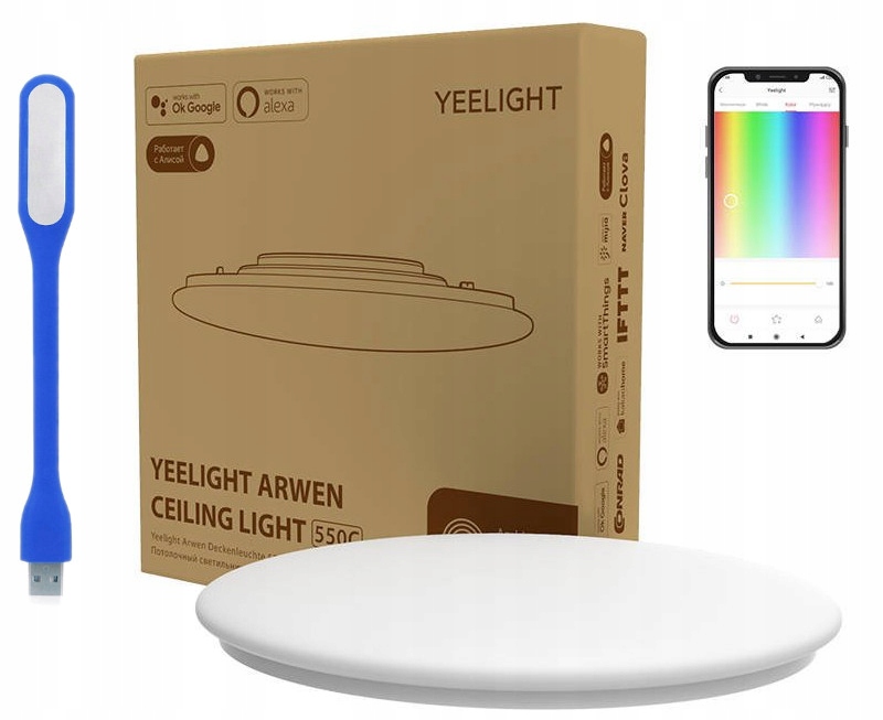 Xiaomi Yelight Arwen Потолочный светильник 550C лампы