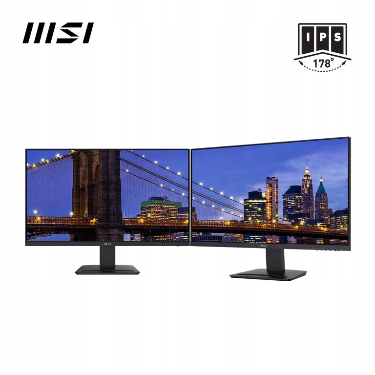 Monitor LED MSI MP273A 27 &quot; 1920 x 1080 px IPS / PLS 100Hz HDMI OUTLET Stan opakowania otwarte