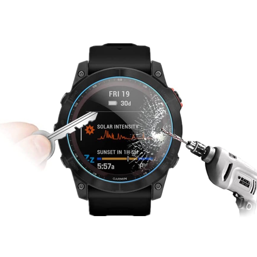 Szkło Hartowane do Garmin Fenix 7X 51mm Stan opakowania oryginalne