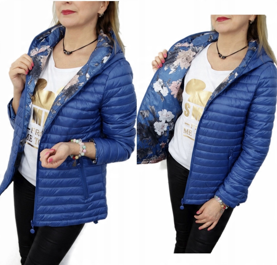 

Kurtka Dwustronna Wiosenna Jesienna Anisa 42 XL