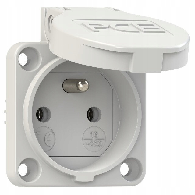 

Gniazdo tablicowe 10/16A 2P+Z 230V szare IP54