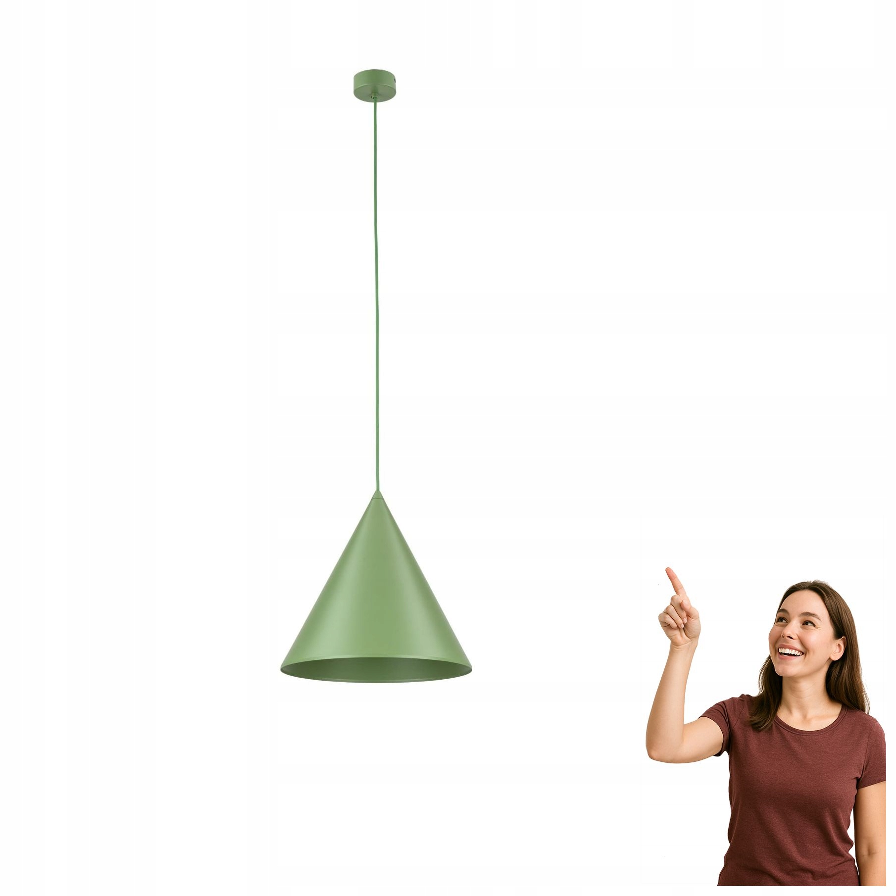 Závěsná lampa Cono Peapod L 10887 Tk Lighting