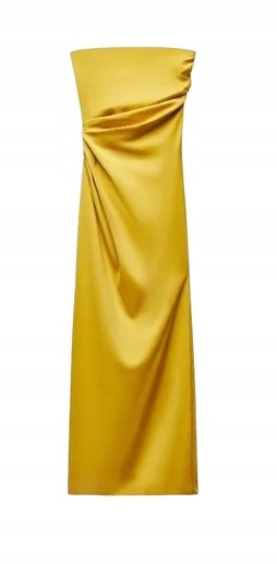 Zara Dlouhá Večerní Šaty Bez Ramínek vel. M