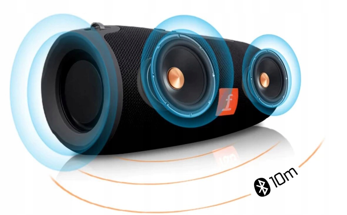 BEZPRZEWODOWY GŁOŚNIK BLUETOOTH BASS BOOMBOX RADIO Marka Interlook