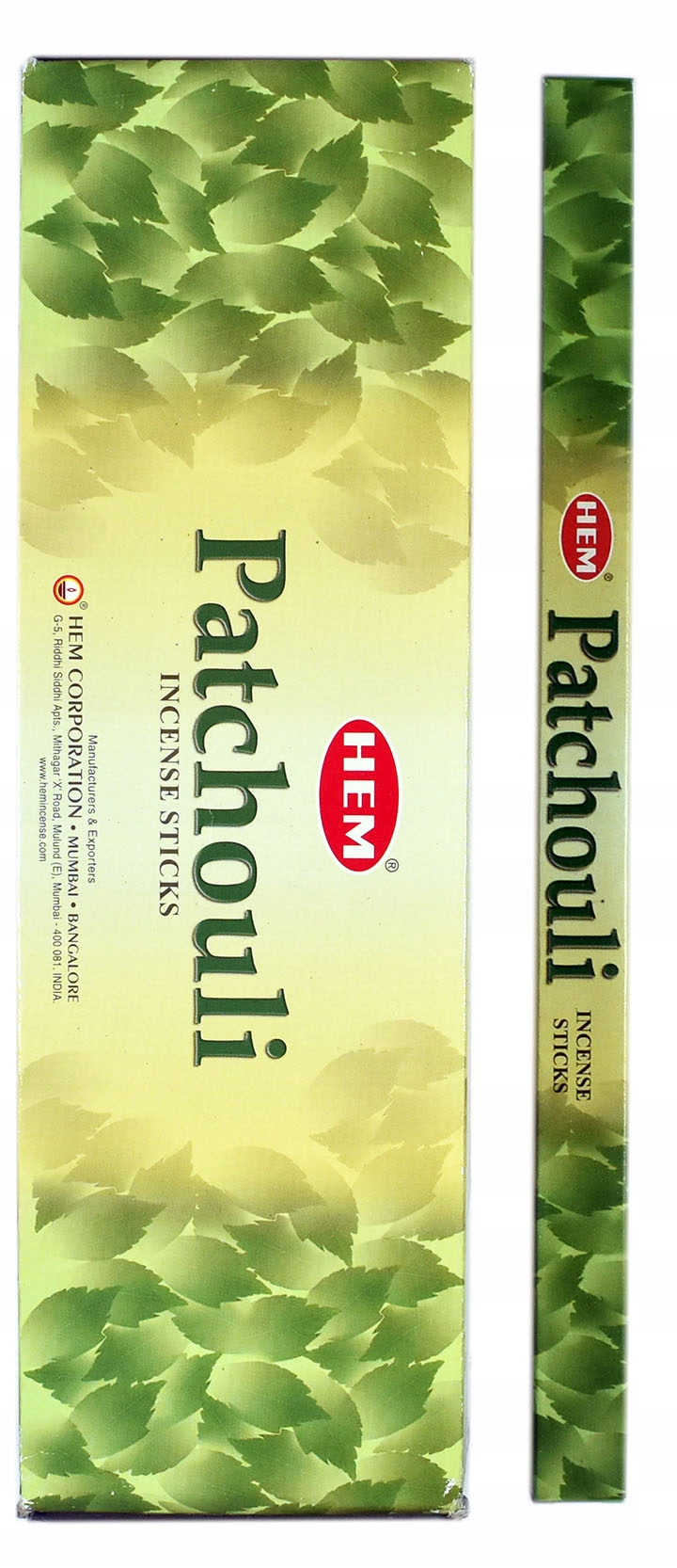 

Kadzidełka Hem Oryginalne Patchouli 8szt.