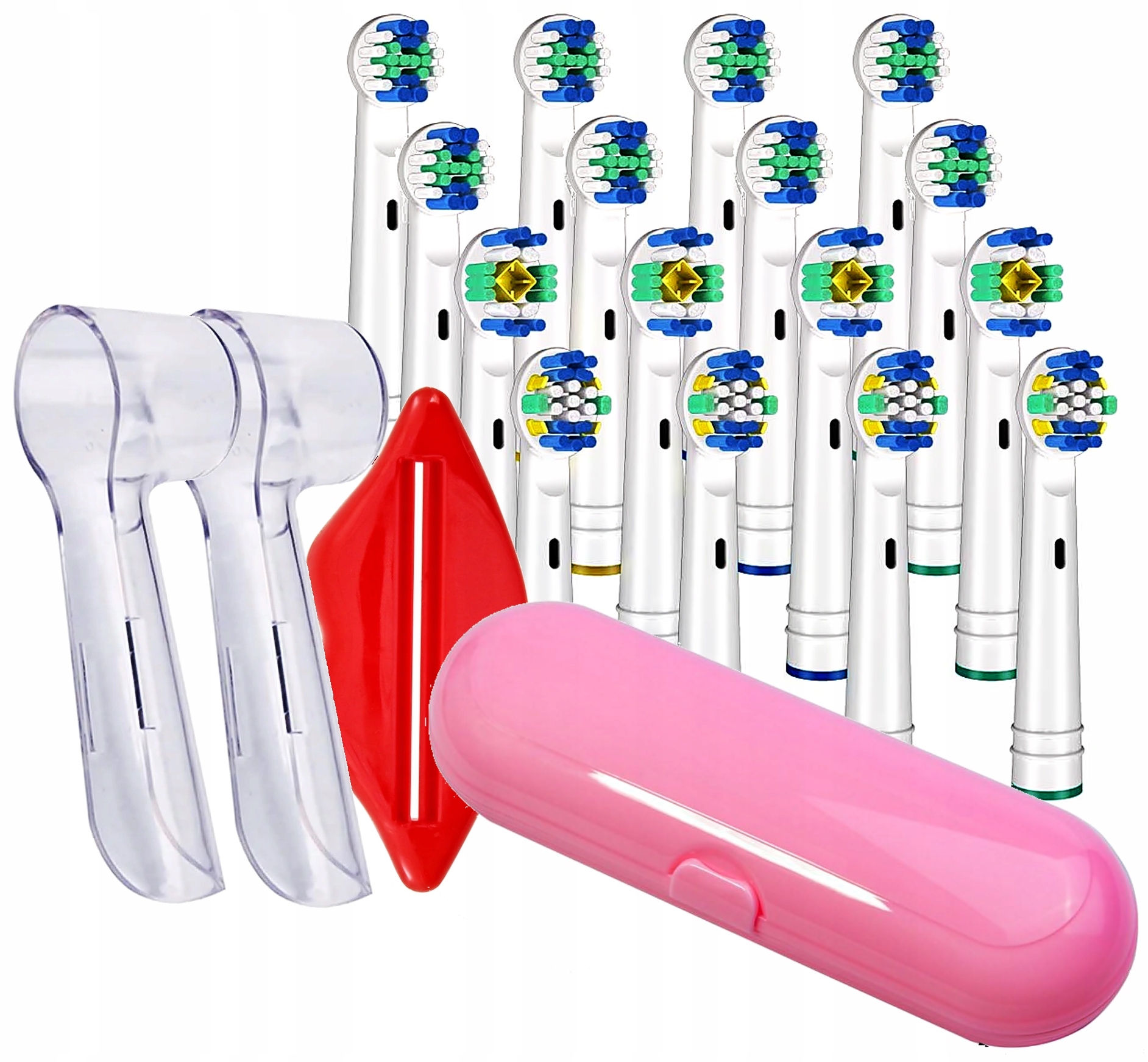 

16szt Końcówki etui Do Szczoteczki Oral-b ,.