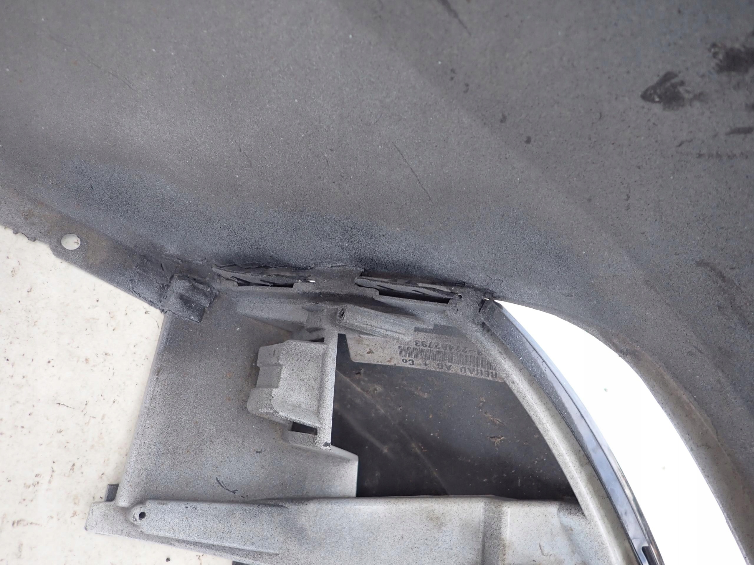 FIAT PANDA II 03-12 bumper rear part rear