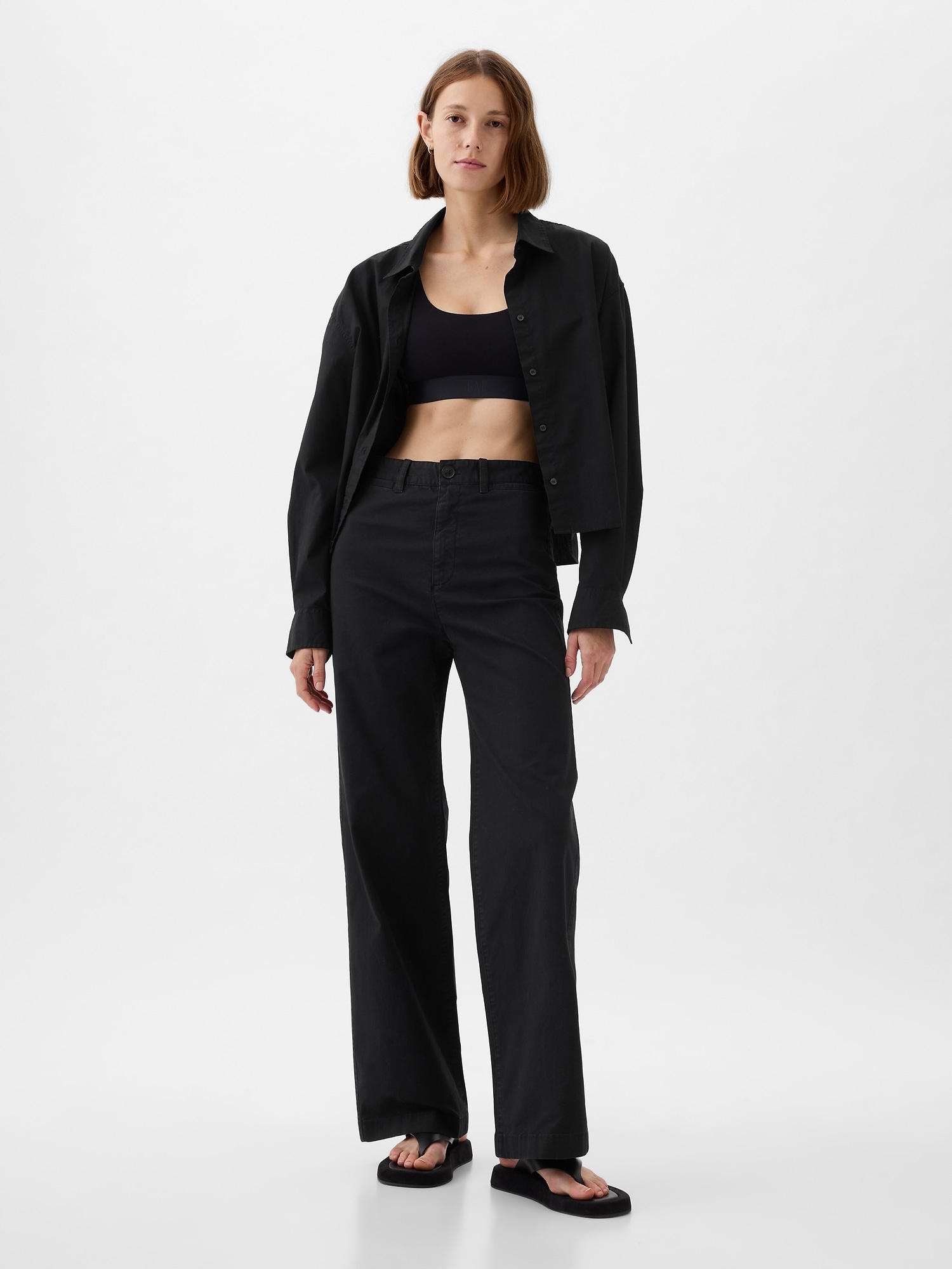 Gap Kalhoty high stride wide leg