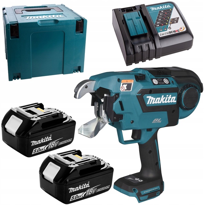 Wiązarka do zbrojeń 18V 2x5Ah Lxt Makita DTR181RTJ