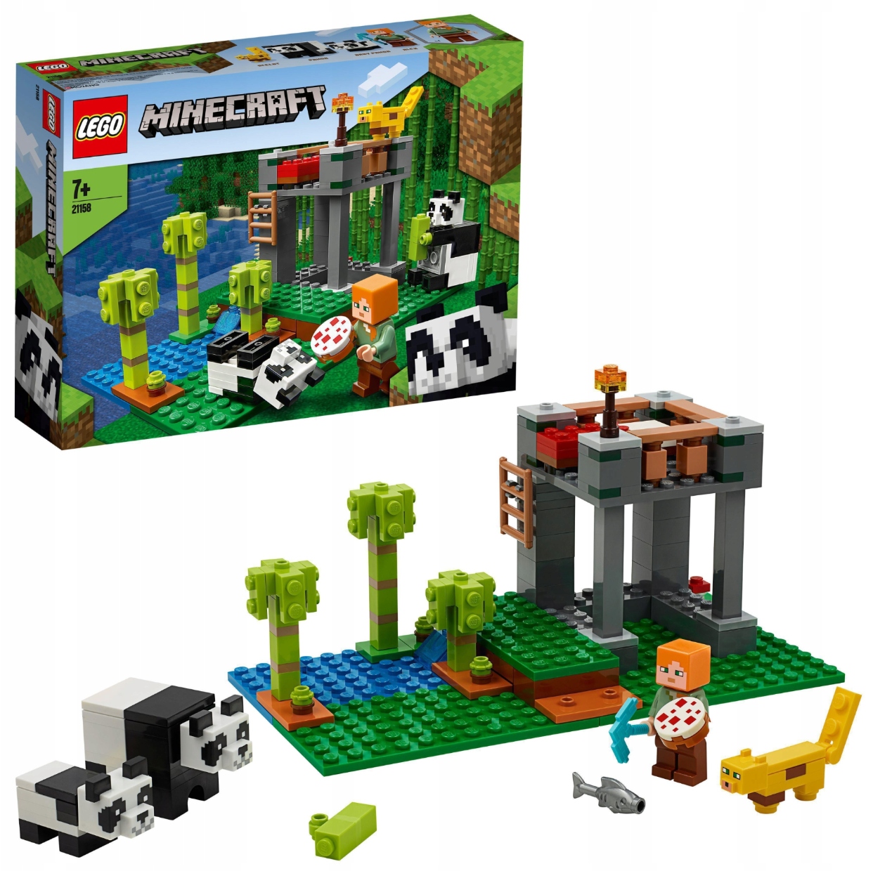 

Lego Minecraft 21158 Żłobek dla pand