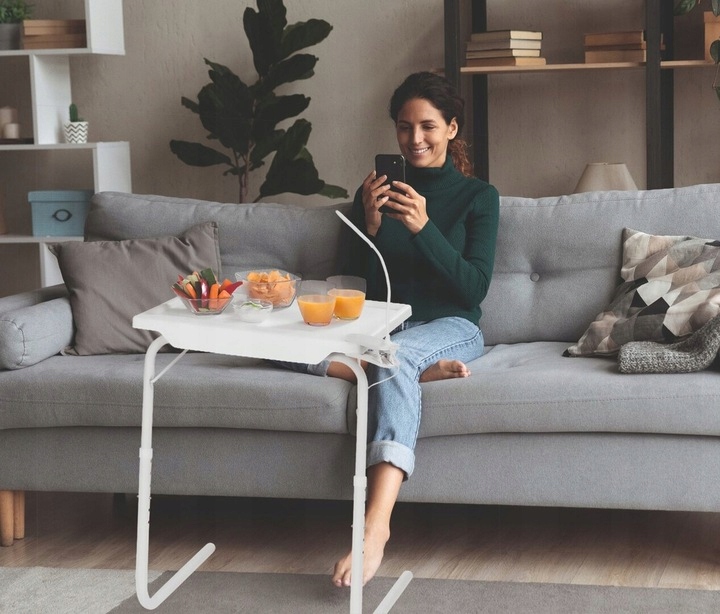 STOLIK SKŁADANY POD LAPTOPA STÓŁ WIELOFUNKCYJNY Marka bez marki