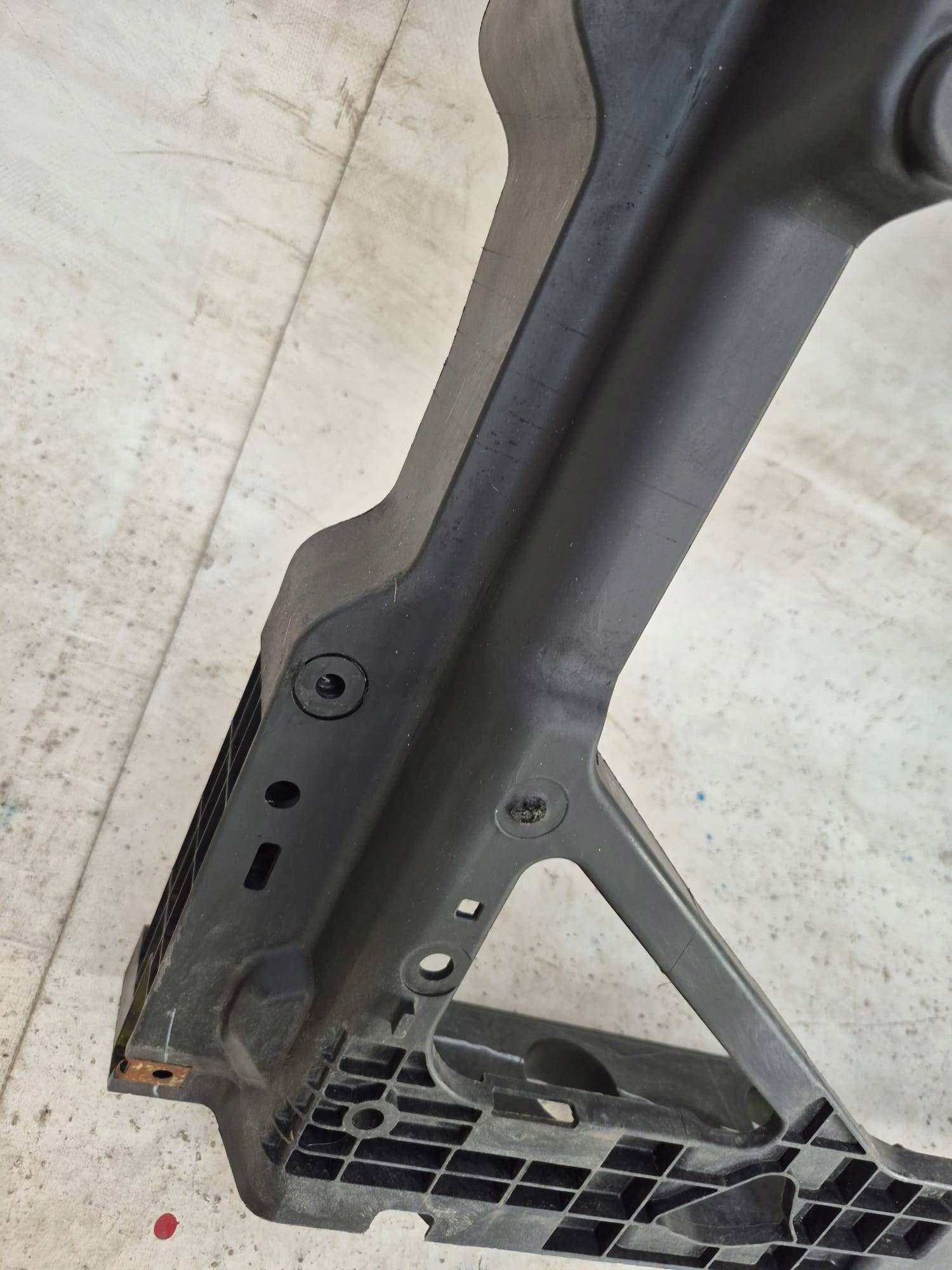 MAZDA 2 II DJ 14- support panel for radiators pillar iron DA6A-53110