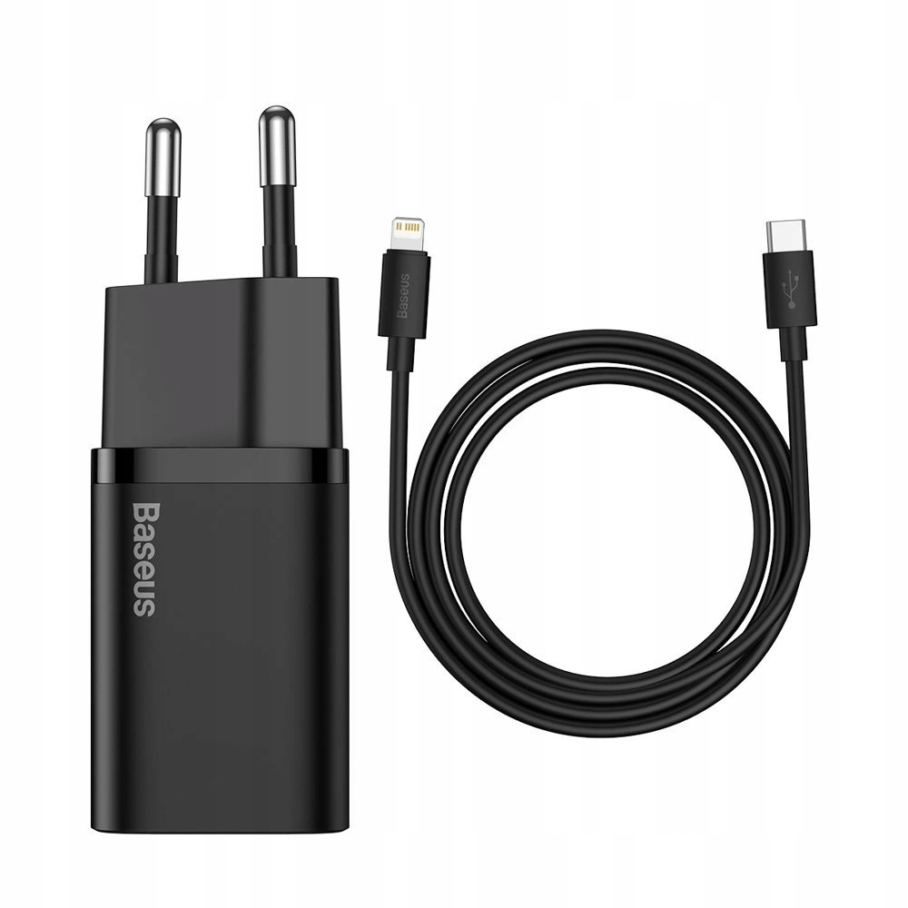 Baseus Szybka Ładowarka Do Telefonu Iphone Usb-c Pd 20W +kabel Przewód Ip