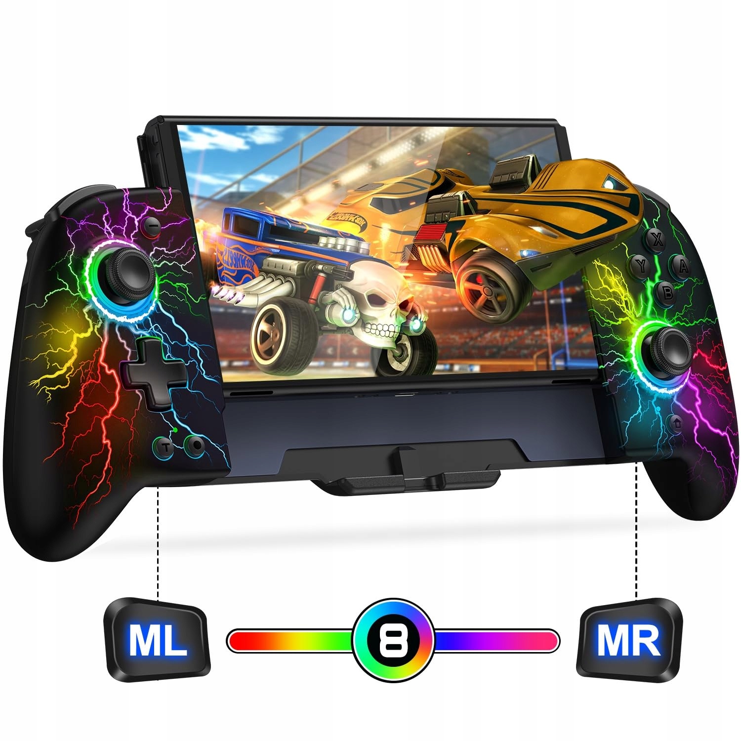 KONTROLER GAMEBOY GAMMEEFY JC200 BEZPRZEWODOWY JOYPAD DO NINTENDO SWITCH