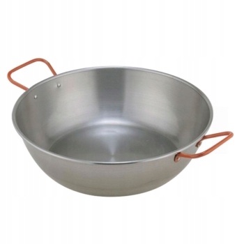 

Patelnia Do Paelli Wok Stal Polerowana 30CM
