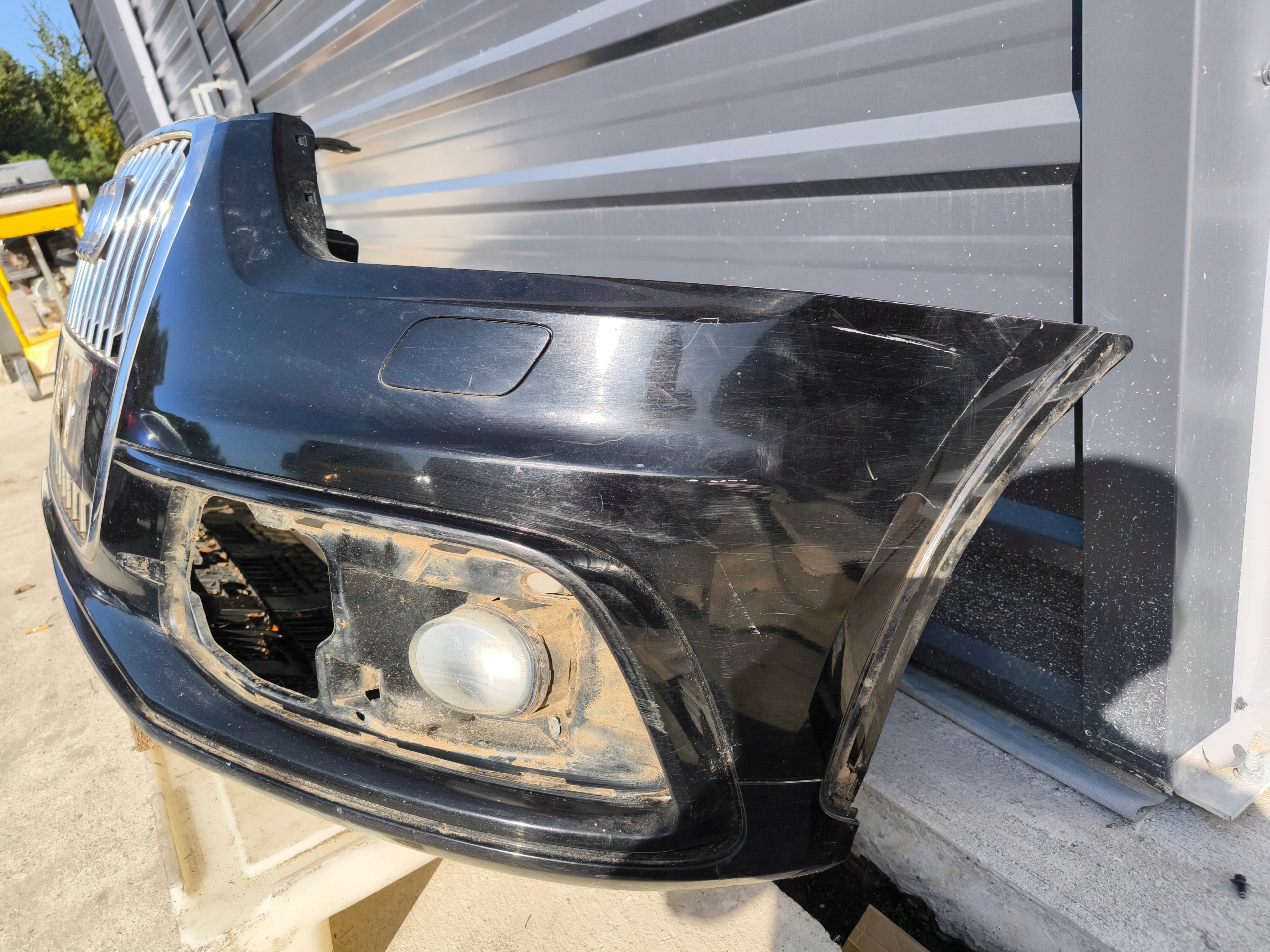 bumper front AUDI Q3 8U LY9B below washers S LINE complete 2011-2014