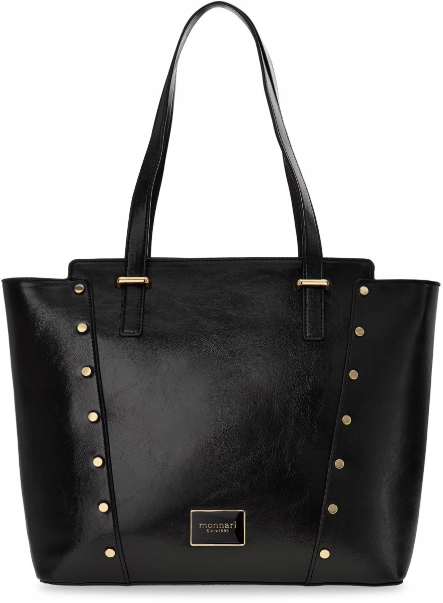 

Torebka Monnari Czarna Torba Shopper Duży Kuferek