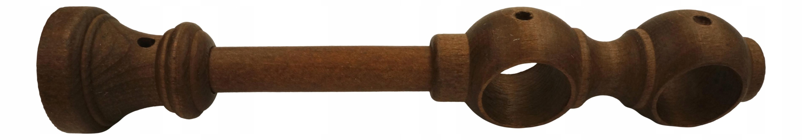 

Wspornik drewniany 28mm podwójny Dąb Rustikalny