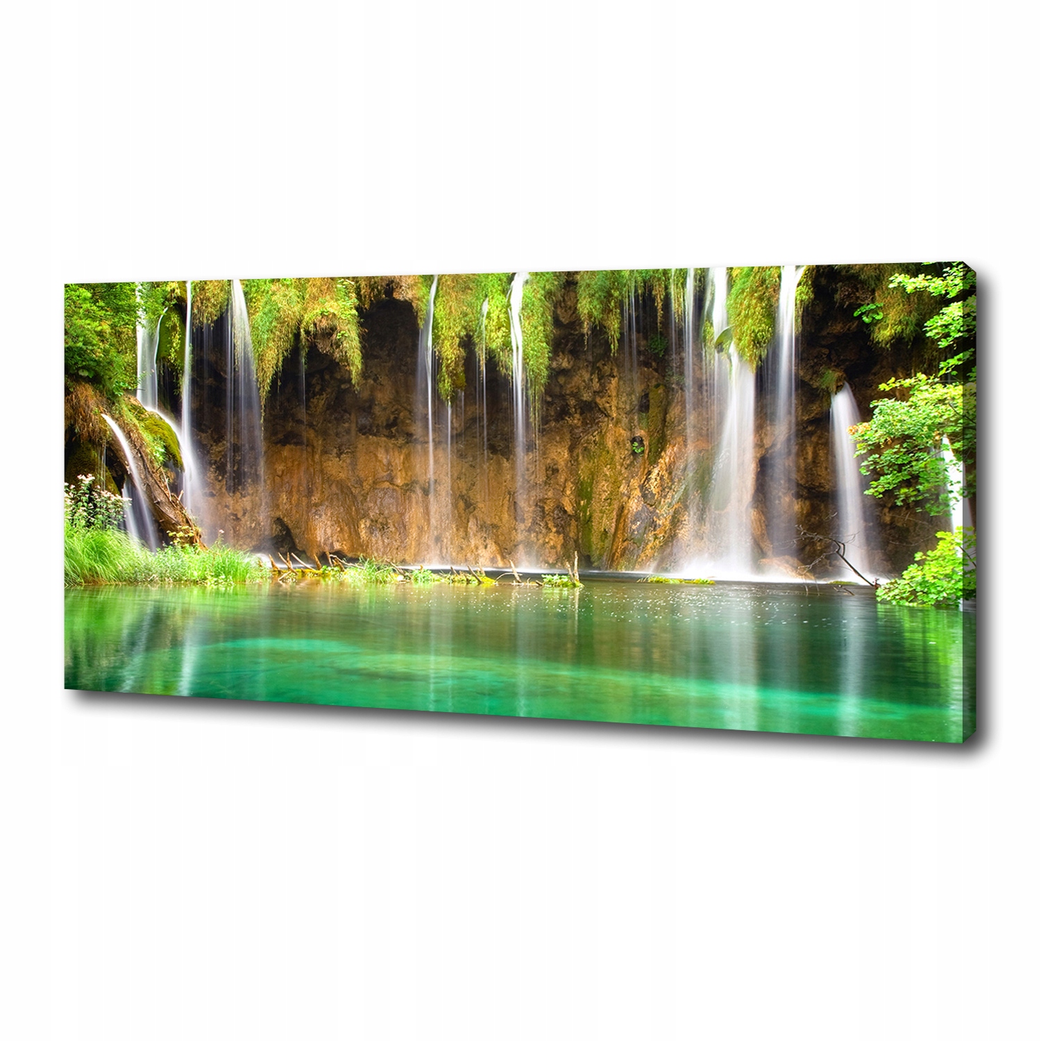 

Foto obraz na płótnie Jeziora Plitwickie 125x50 cm