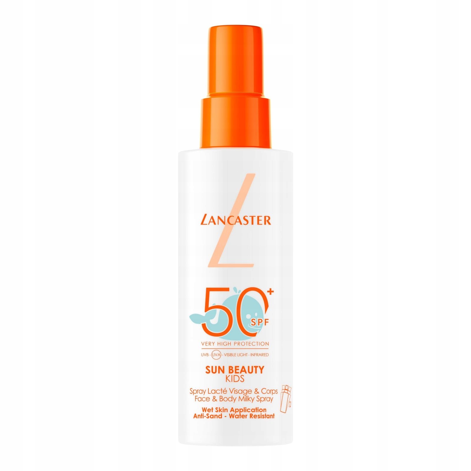 Lancaster Dětský Sprej Na Opalování Sun Beauty Kids Spf 50+ (obilj+tělo MIL