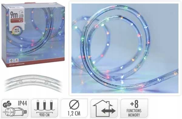 Světelný had 216LED 9 m barevný, 8 funkcí