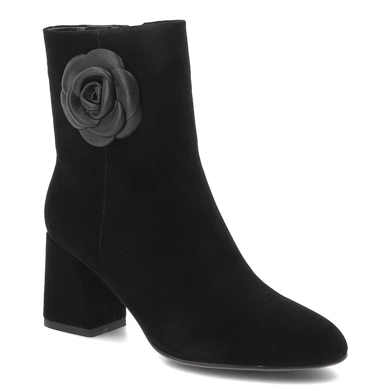 Dámské kotníkové boty D&a by S.Barski, černé, MR62-9053 Black