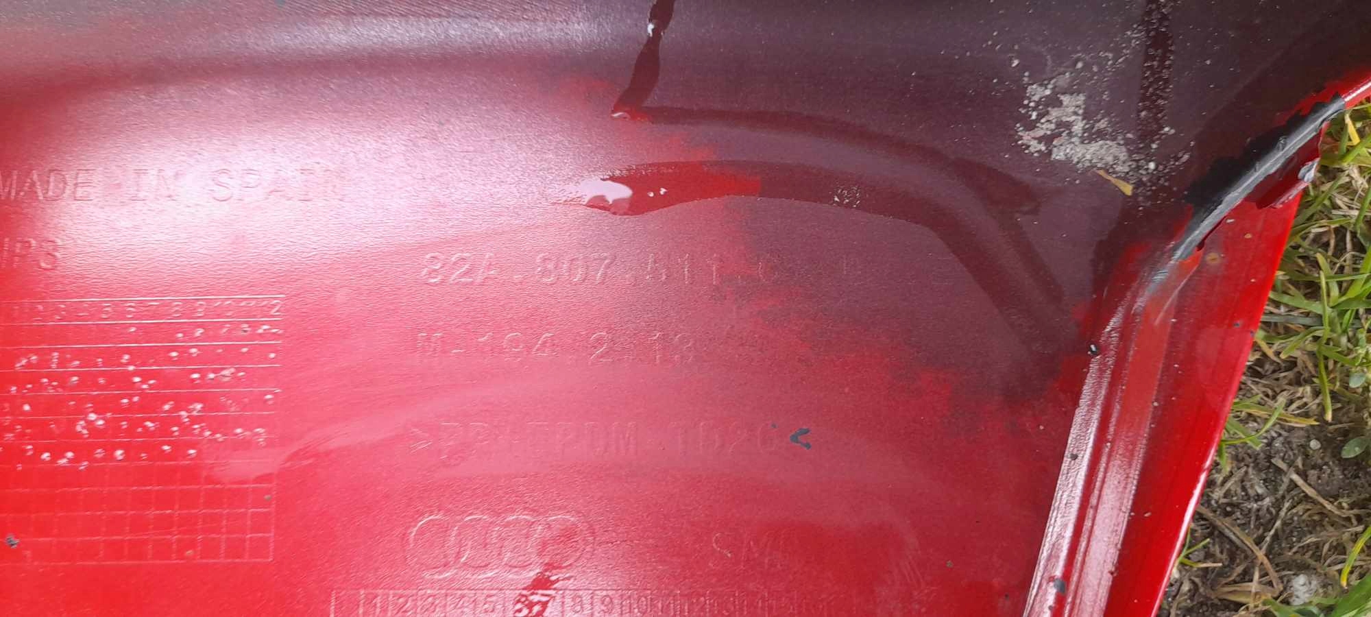 bumper rear AUDI A1 82A S LINE 2018 - 82A807511C