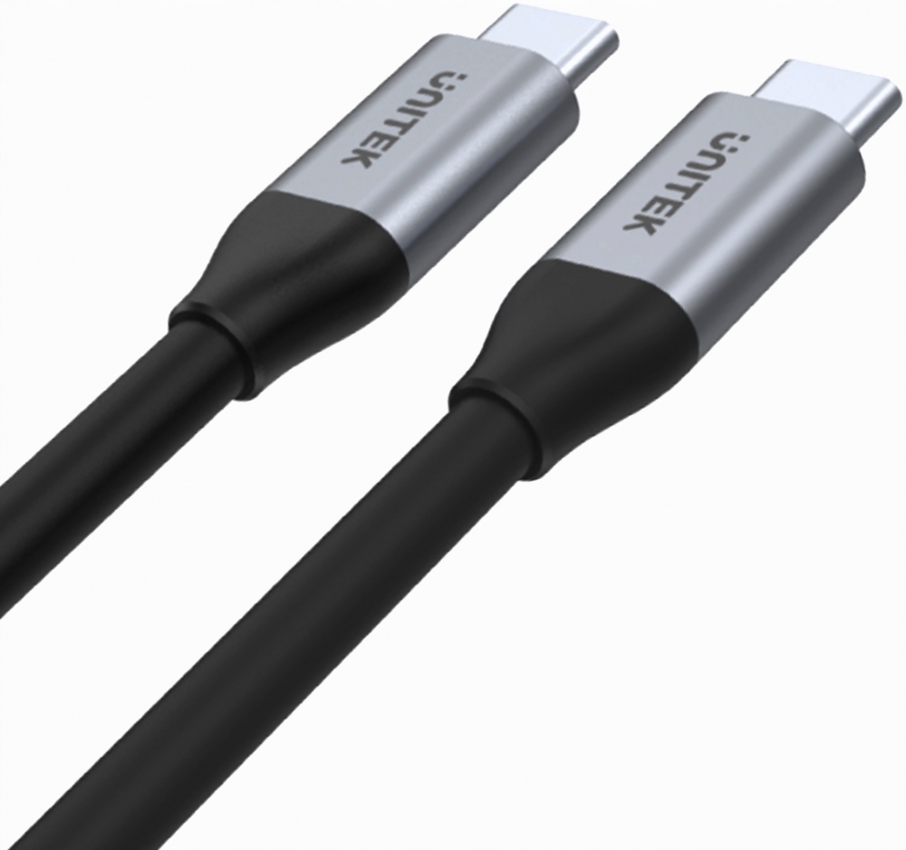 Kabel Przewód Unitek USB-C na USB-C 10Gbps 4K 60Hz 20V/5A 100W Kod producenta C14082ABK