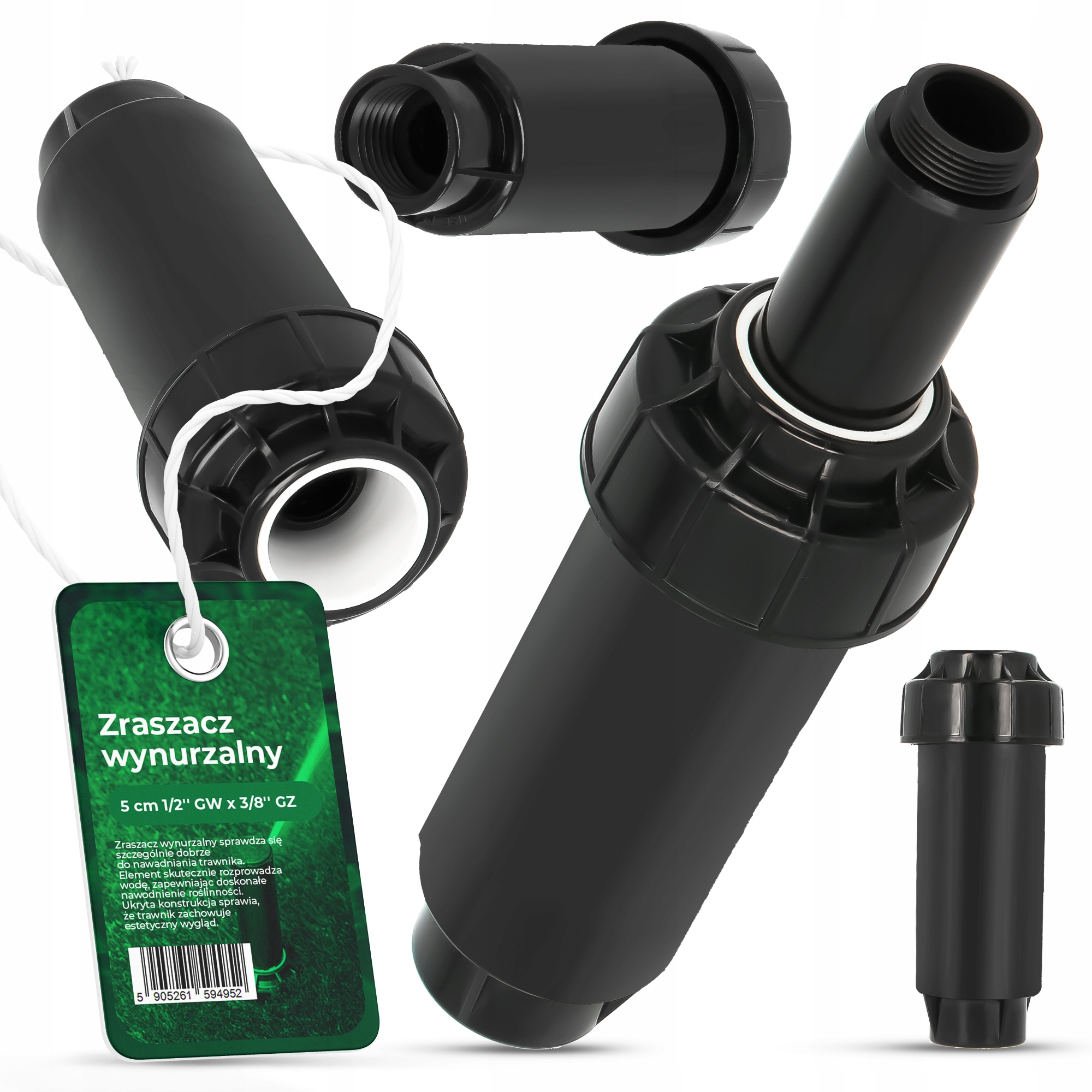 

Zraszacz Wynurzalny 5cm Zraszanie Nawadnianie