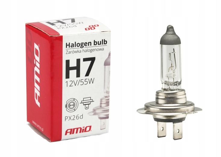 

Żarówka Halogenowa H7 12V 55W filtr Uv E4 Żarówki