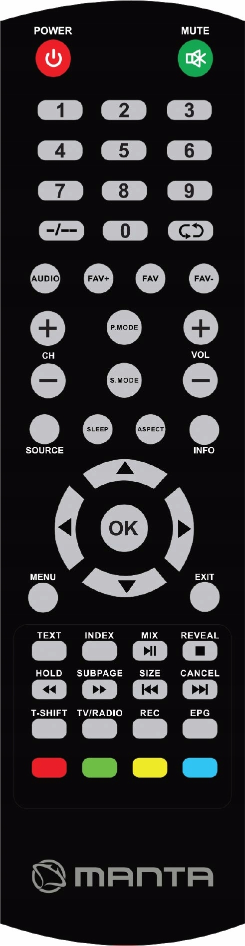 

Pilot do Tv Kiano SlimTV50 ver.2