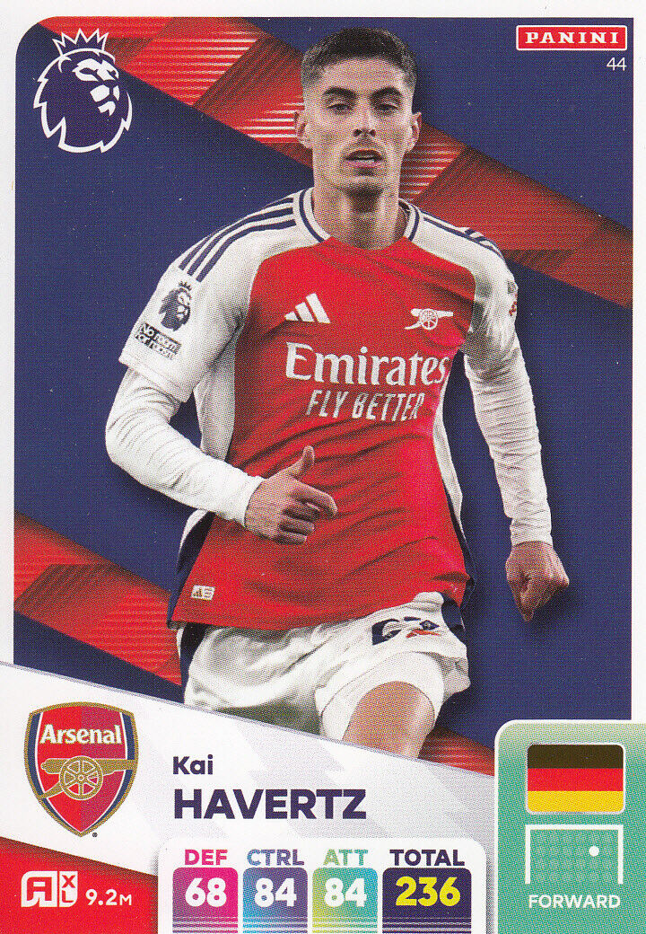 Premier League 2025 Base Card Kai Havertz 44