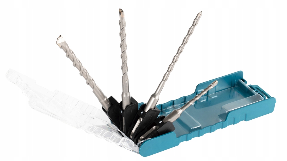 MAKITA ZESTAW WIERTEŁ DO BETONU SDS+ TCT SDS-Plus 4szt. E-13596