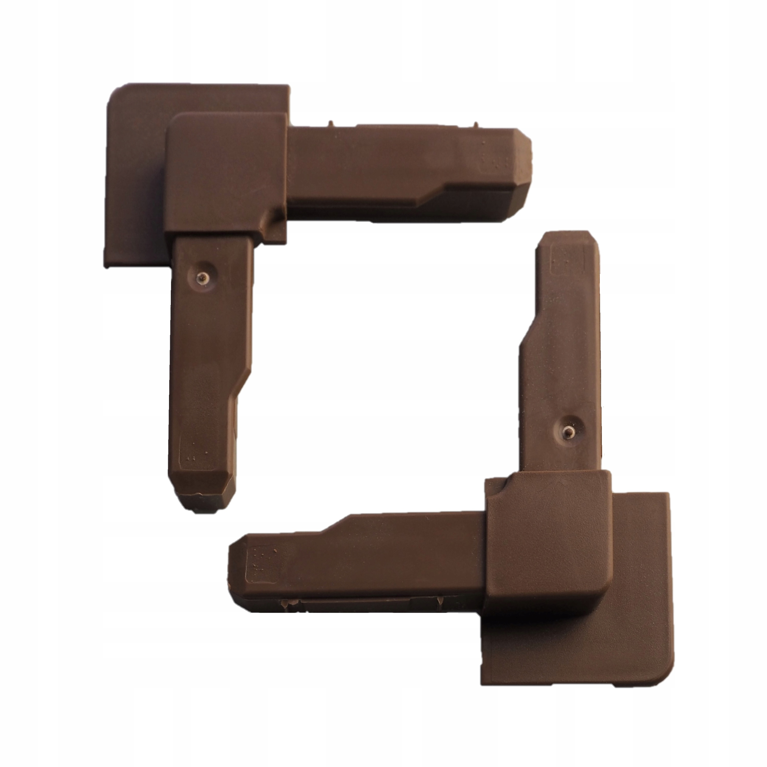 

Narożnik profilu moskitiery ramkowej okiennej brąz