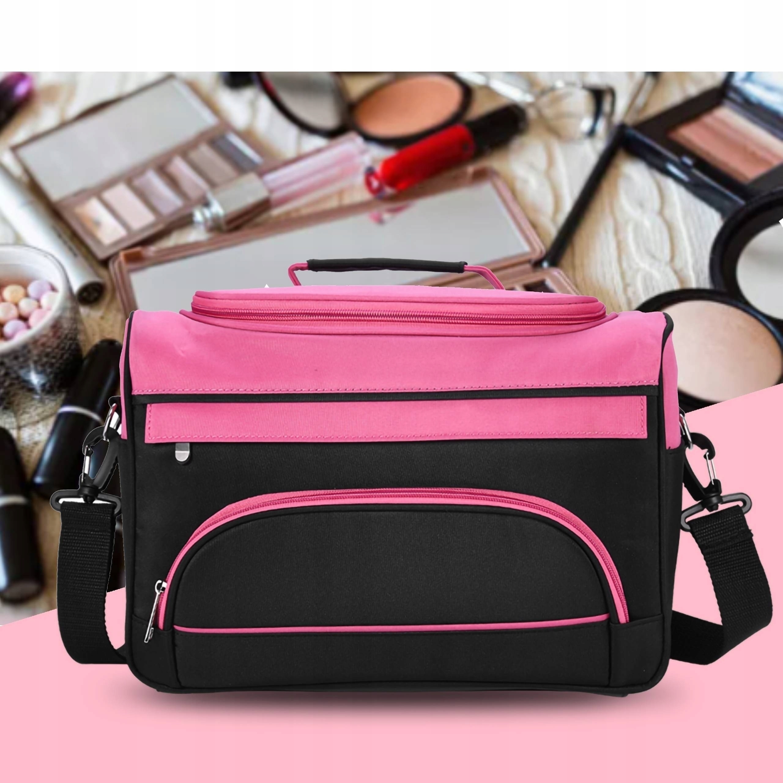 WALIZKA TORBA FRYZJERSKA NA AKCESORIA KUFEREK Stan opakowania oryginalne