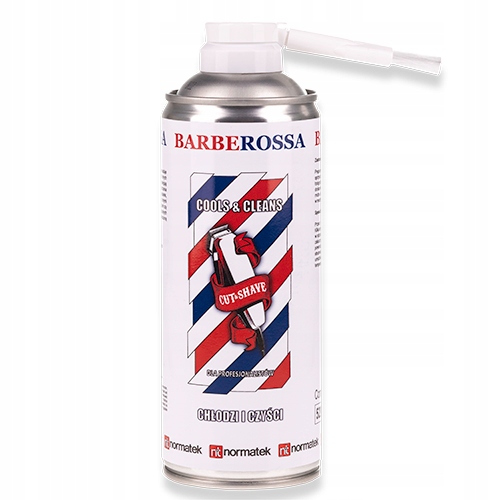 BARBEROSSA Cool & Cleans sprężone powietrze 400 ml