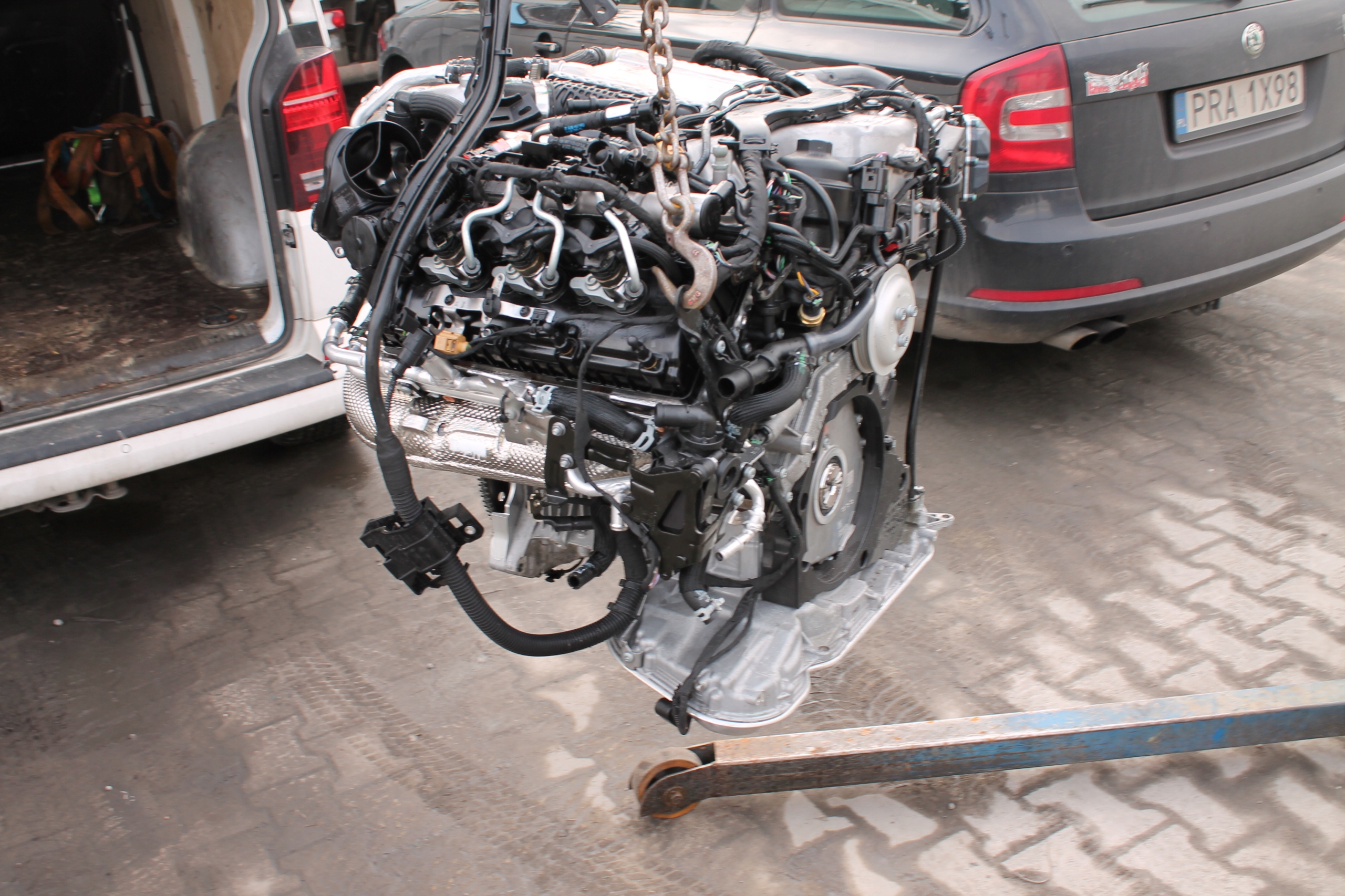 engine complete AUDI Q8 DPX 1 TYSKM as new