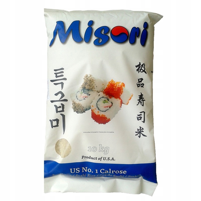 (dp) Rýže na sushi Calrose Misori 10 kg Usa č. 1 doPizzy