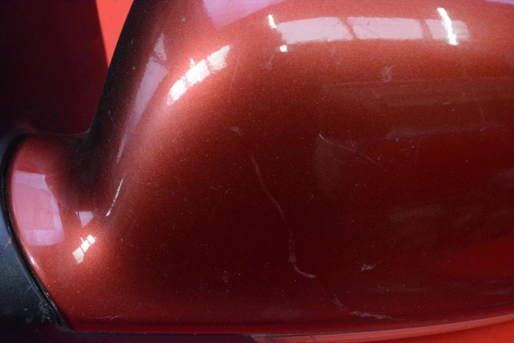 mirror left red EU 010880 VW GOLF 5 V 03-09 7 PIN