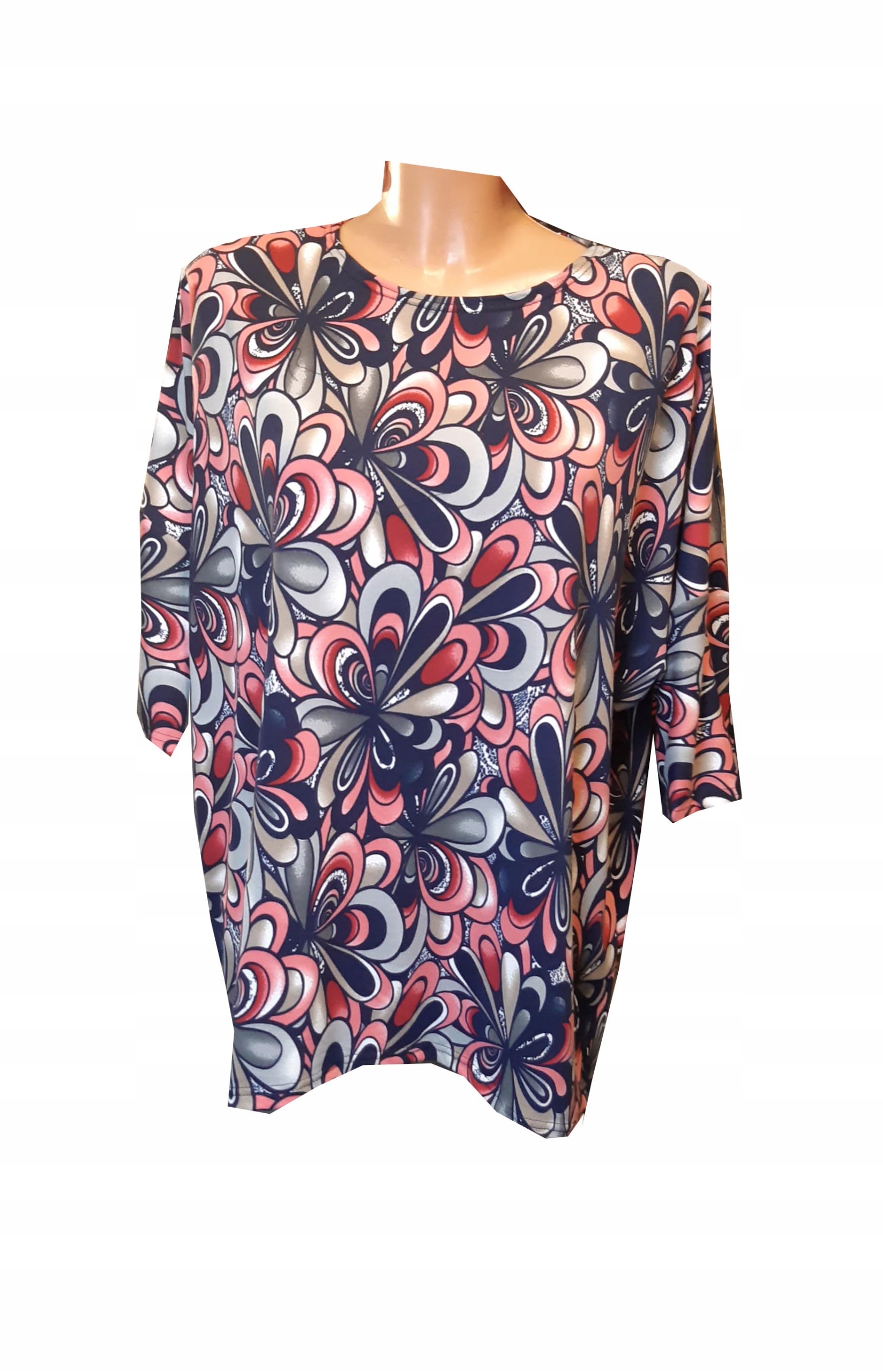 

Elegancka Tunika Bluzka Asymetryczna 3XL/4XL 54