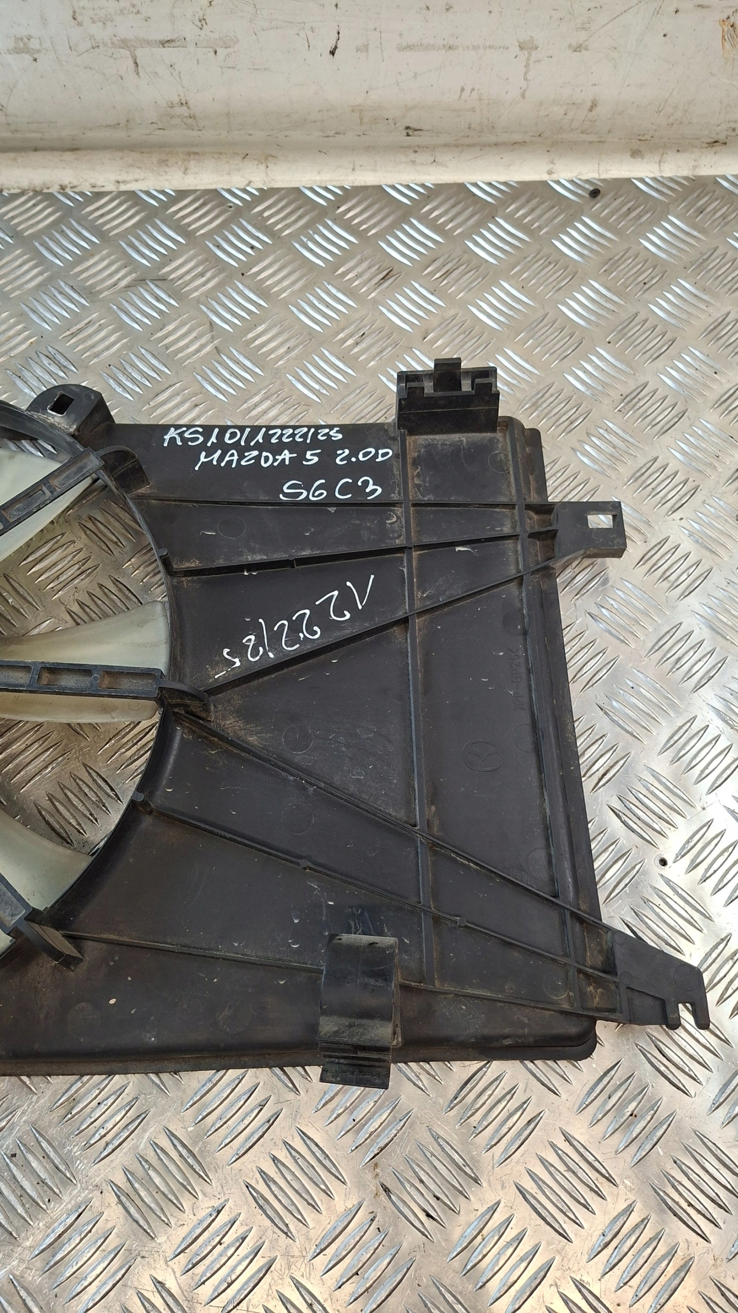 ventilátor chladiče MAZDA 5 CR 2.0D