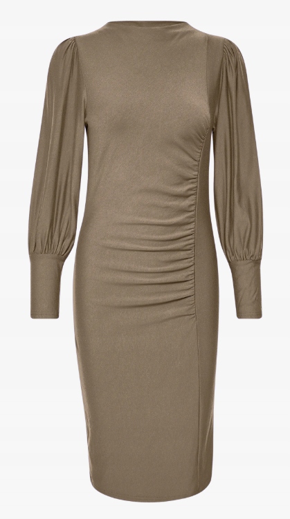 Gestuz Rifagz Puff Dress Earth 10905790 Velikost L