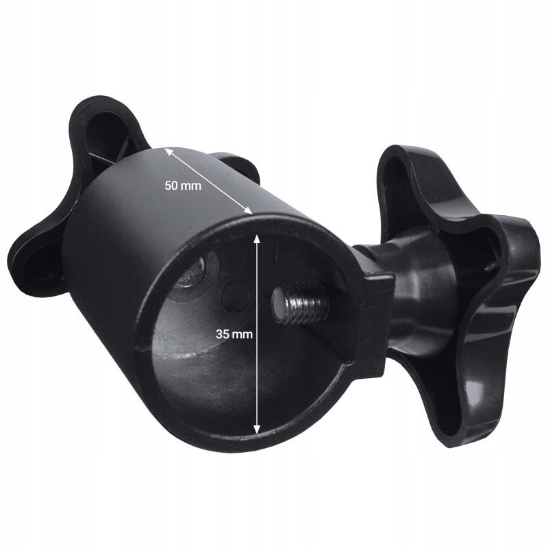 UCHWYT DO OŚWIETLENIA ADAPTER DO STATYWU 35MM PRZEJŚCIÓWKA STAL 2 ŚRUBY Stan opakowania oryginalne