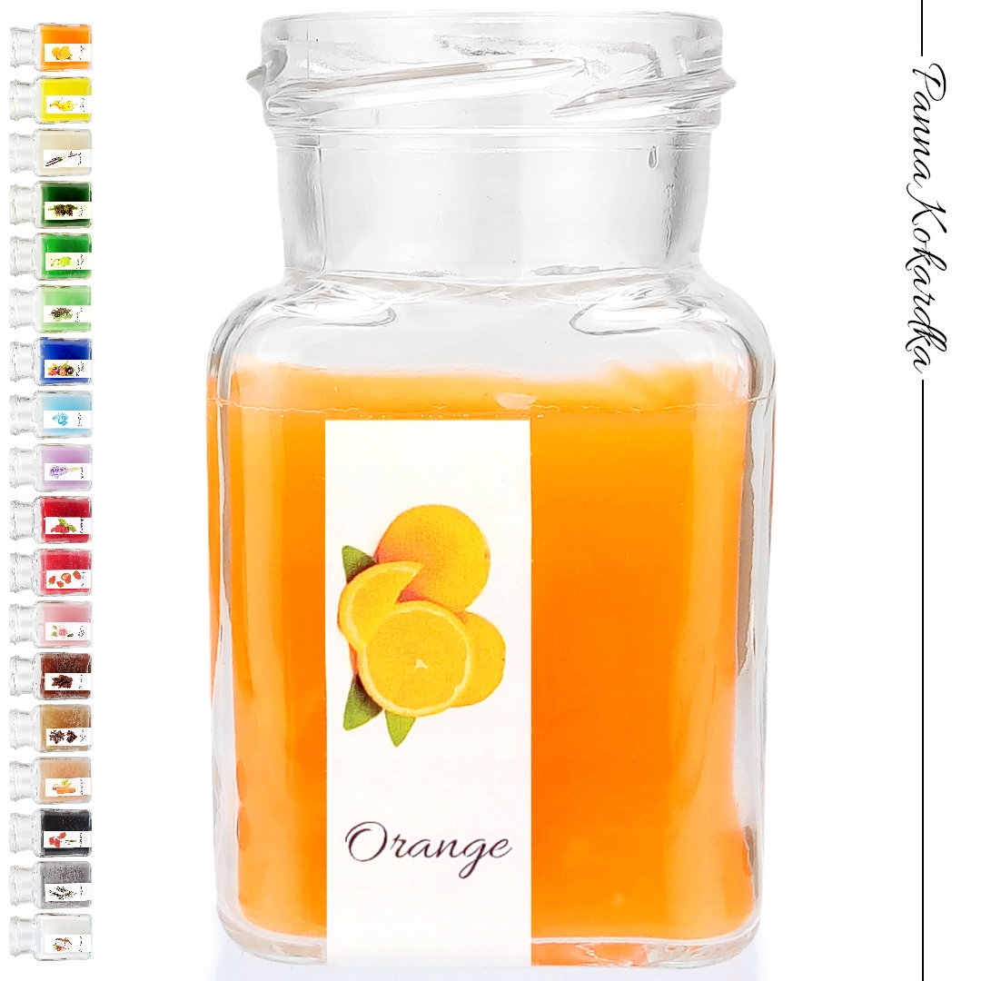 

PK3S Świeca Zapachowa Pomarańczowa w słoiku orange